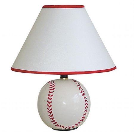 CLING Ceramic Baseball Table Lamp CL26768